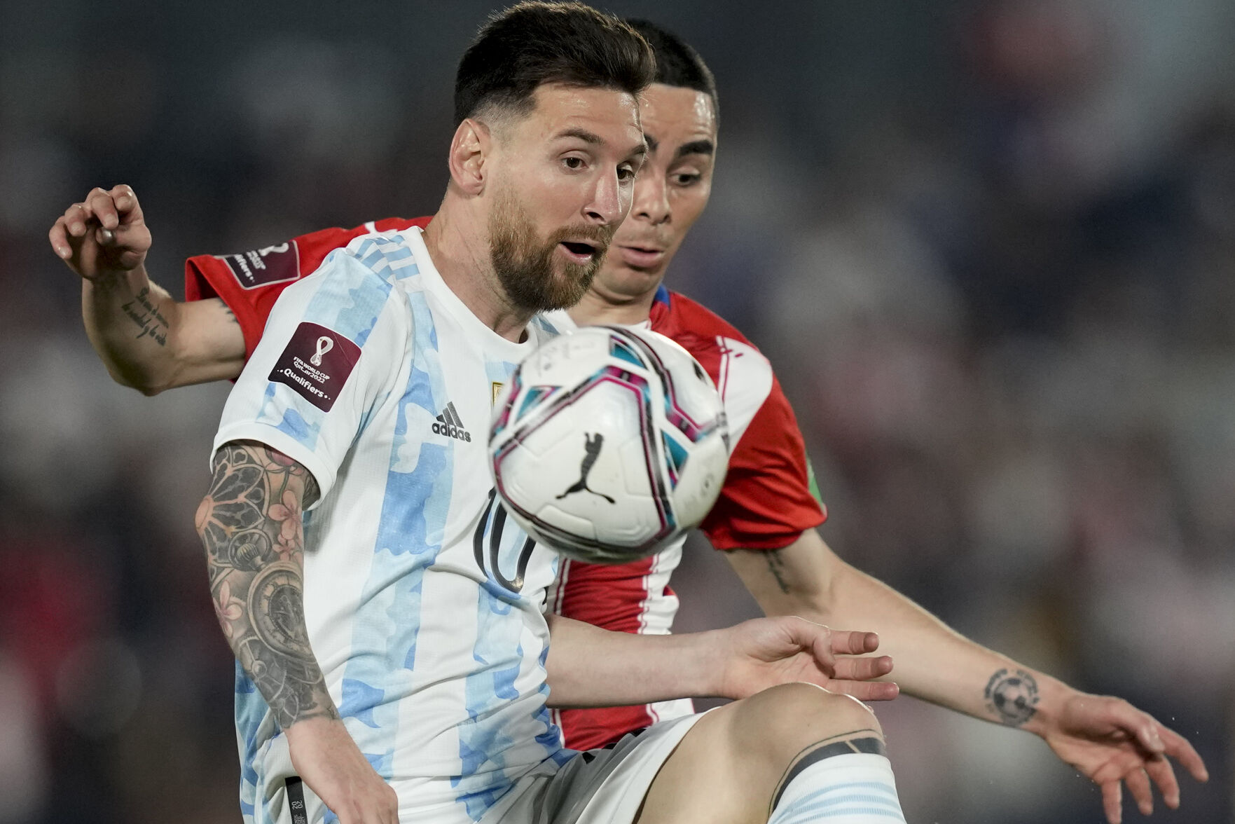 APTOPIX Paraguay Argentina WCup Soccer